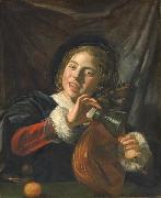 Frans Hals Boy with a Lute painting